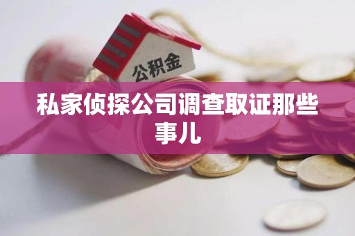 城厢私家侦探公司调查取证那些事儿