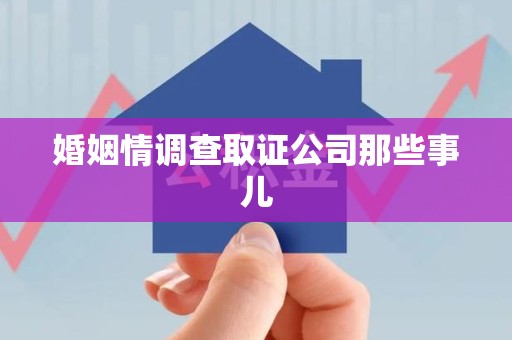 城厢婚姻情调查取证公司那些事儿