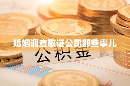 城厢婚姻调查取证公司那些事儿