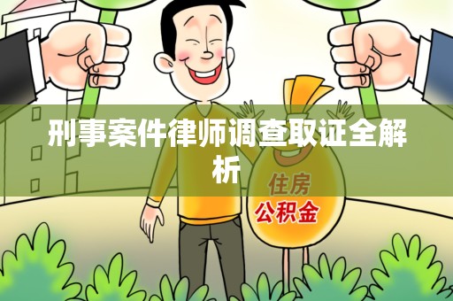 城厢刑事案件律师调查取证全解析