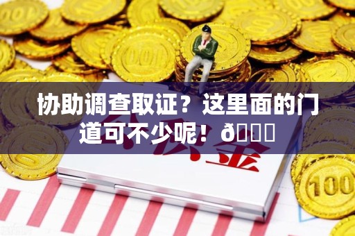 城厢协助调查取证？这里面的门道可不少呢！😎