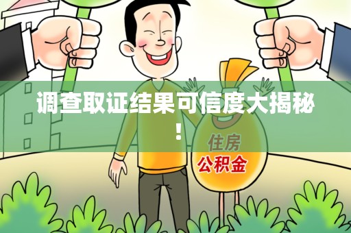 城厢调查取证结果可信度大揭秘！
